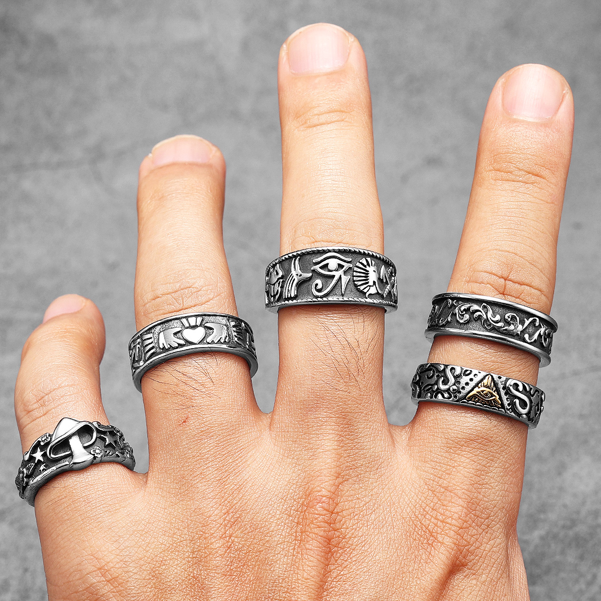 Egypt Pharaoh Eye of Horus Men - Men'S Accessories Jewelry Egypt avis et prix
