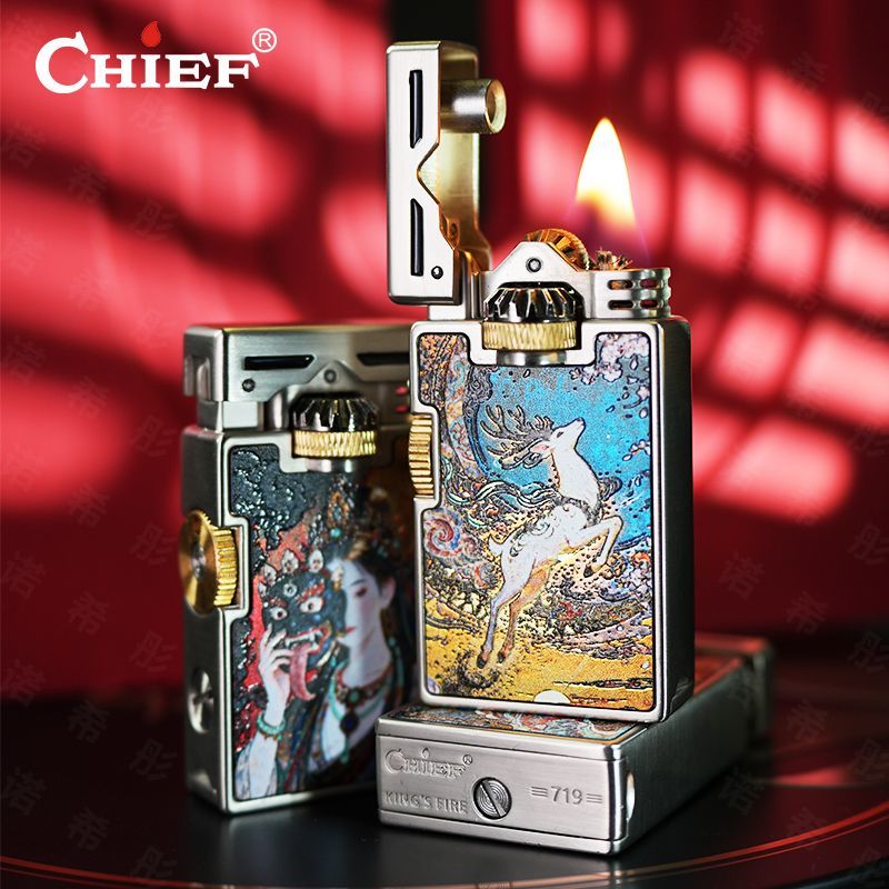 CHIEF Retro Oil Lighter Windpr - Lighter Windproof avis et prix