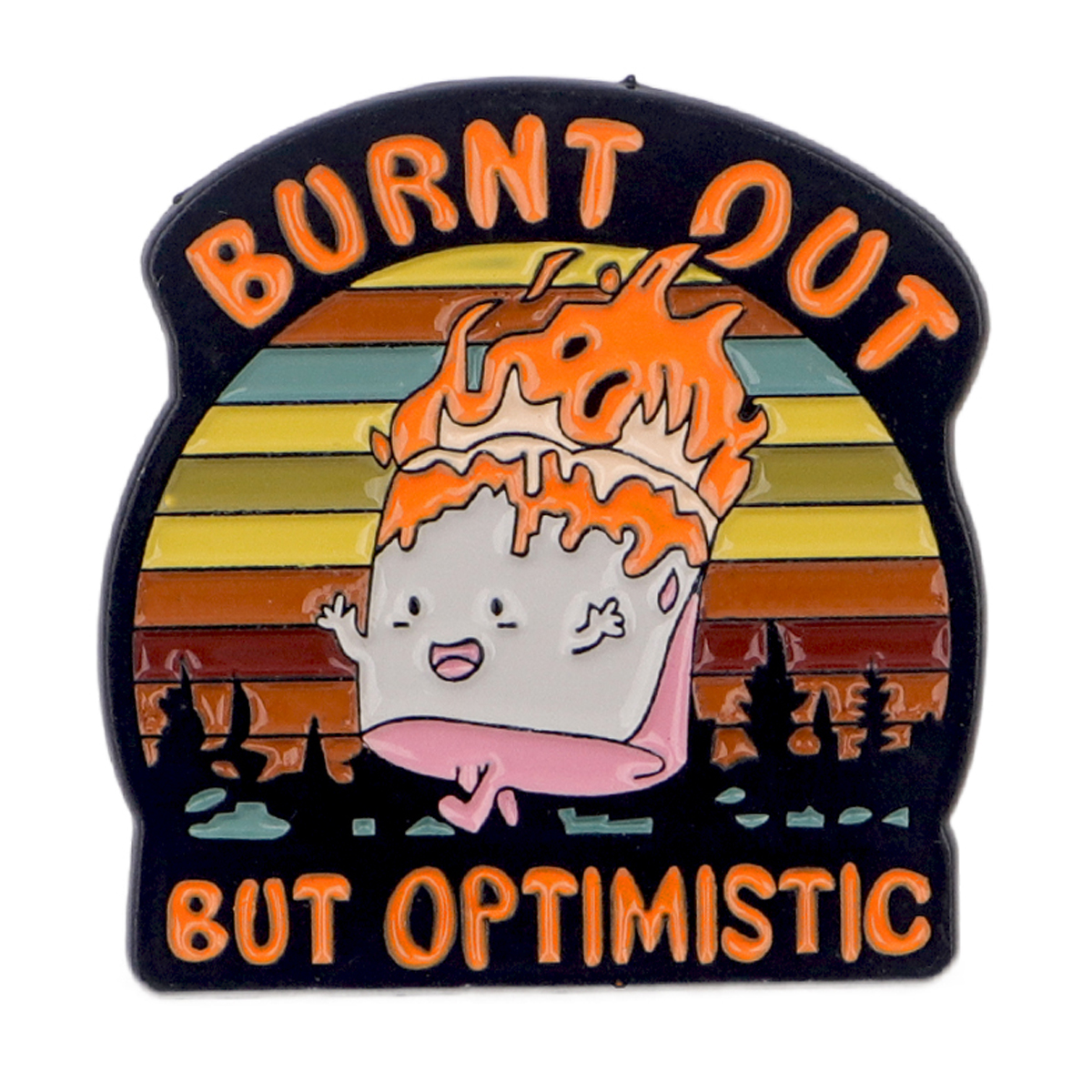 Fire Badges Enamel Pin Brooche - Men'S Accessories Quotes avis et prix
