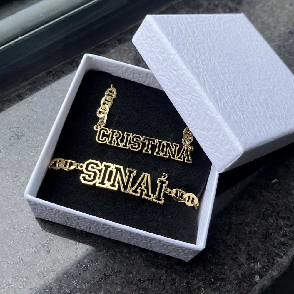 DUOYING Custom Name Hollow Nec - Men'S Accessories Jewelry Bracelet avis et prix
