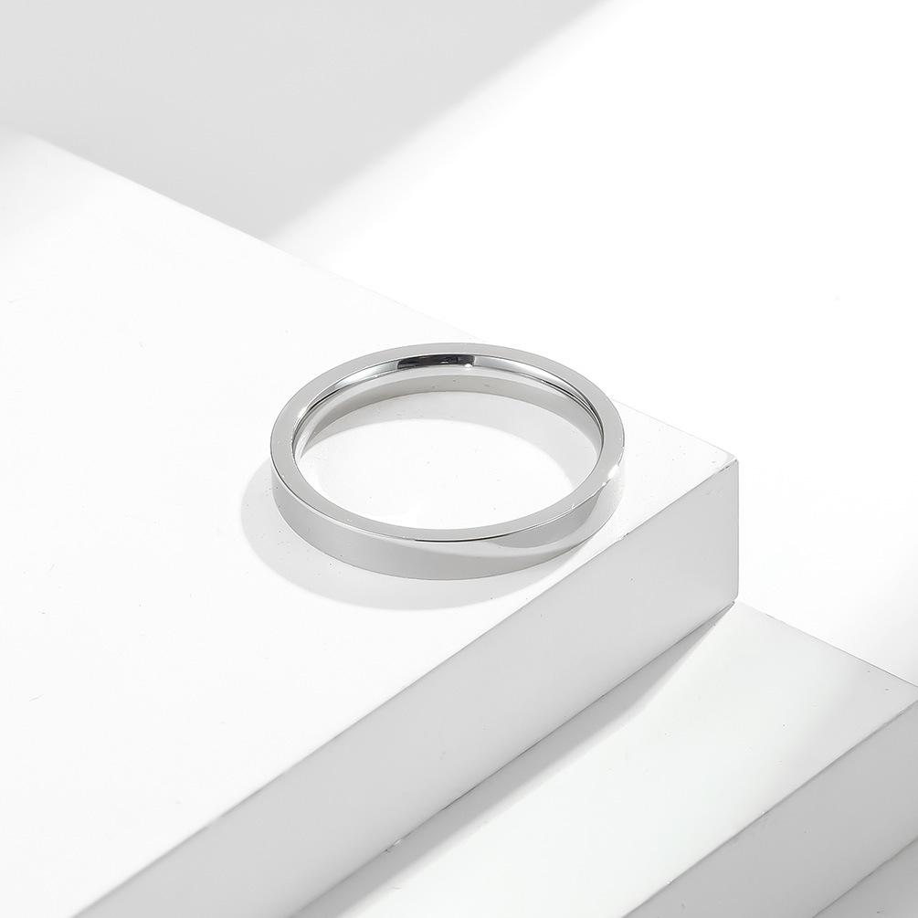 3MM Classic Simple 316L Stainl - Men Accessories Name avis et prix
