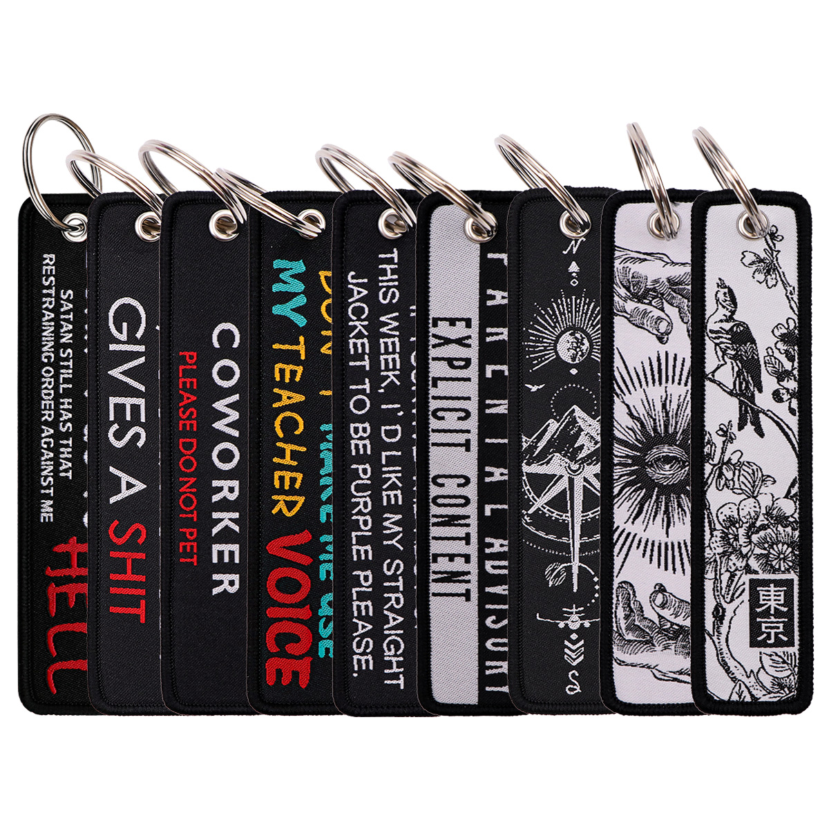 Quote Phrase Words Embroidery  - Men'S Accessories Quotes avis et prix