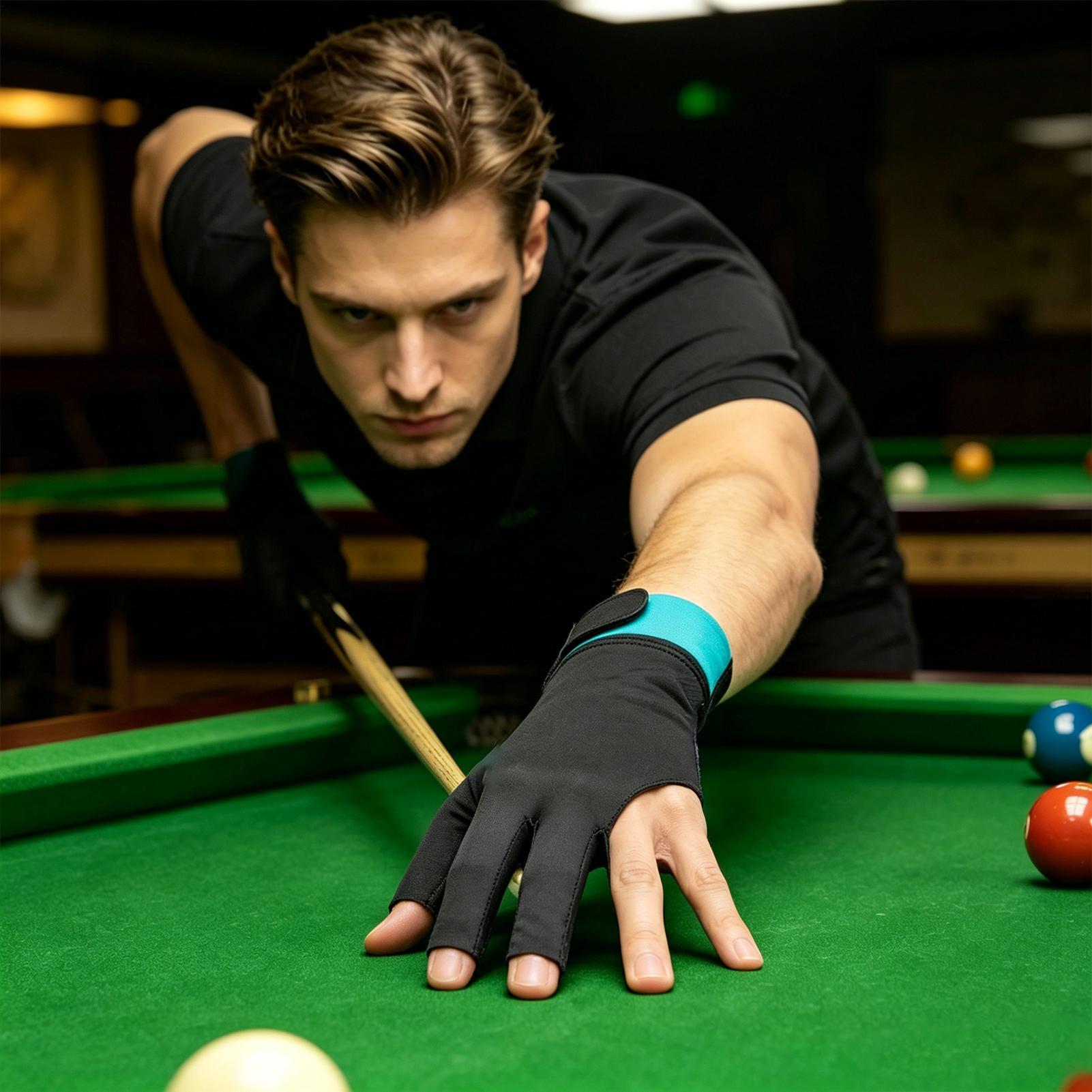 Pool Glove 3-Finger Anti-Slip  - Men Accessories For Hand avis et prix