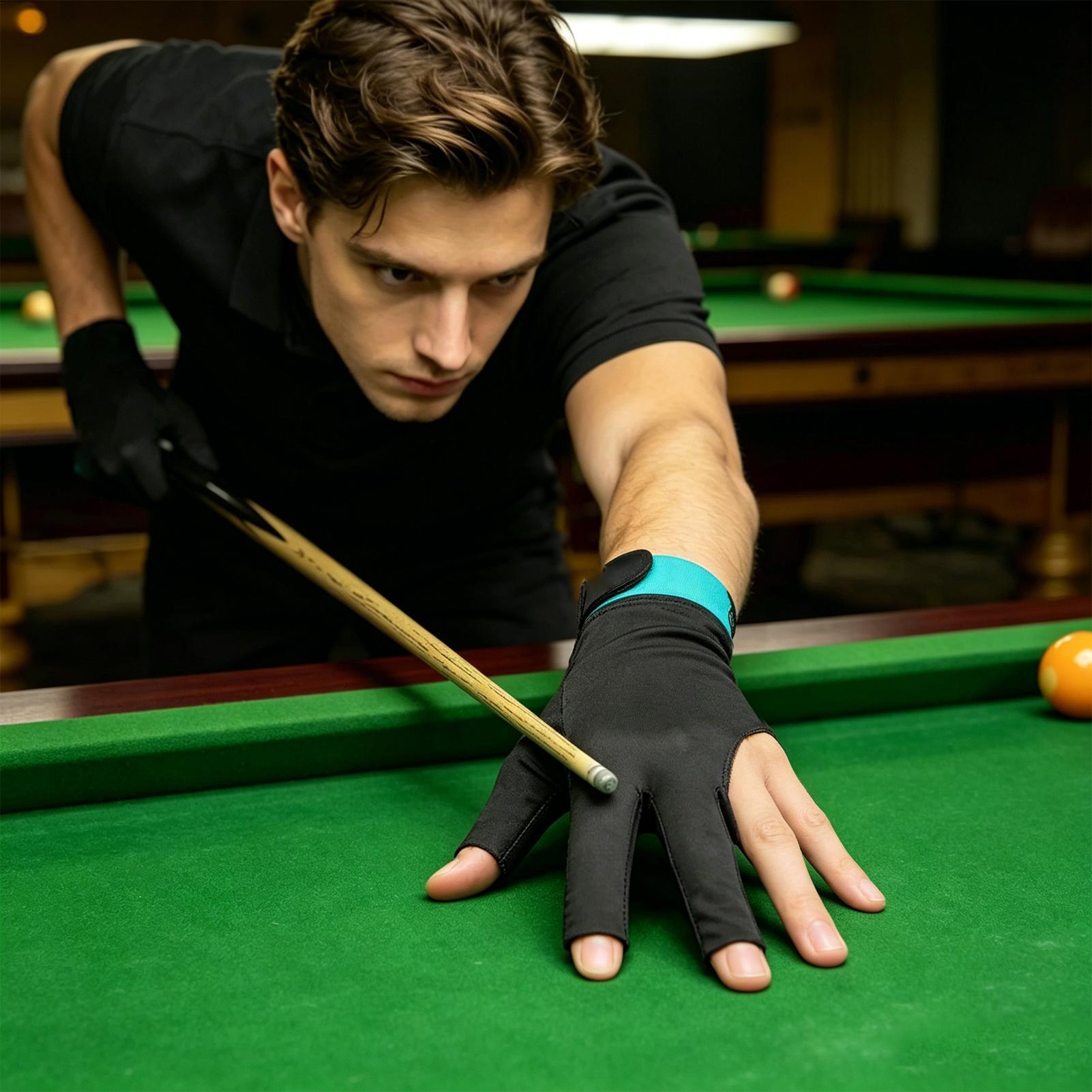 Pool Glove 3-Finger Anti-Slip  - Men Accessories For Hand avis et prix
