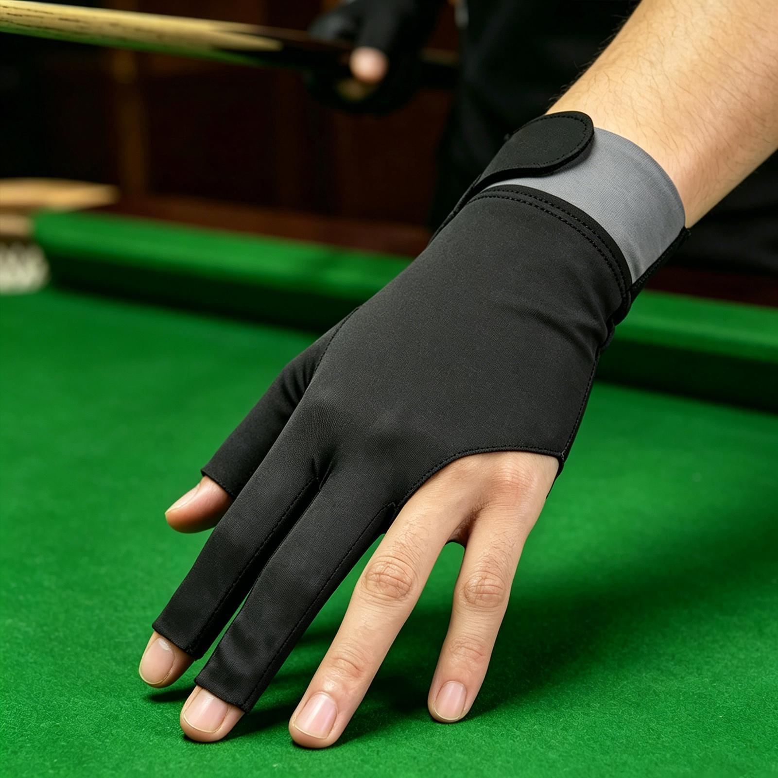 Pool Glove 3-Finger Anti-Slip  - Men Accessories For Hand avis et prix