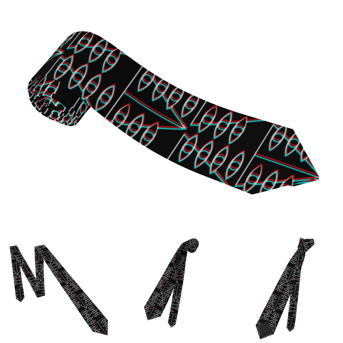 Seele Symbol Neckties Men Fash - Men Accessories For Wedding avis et prix