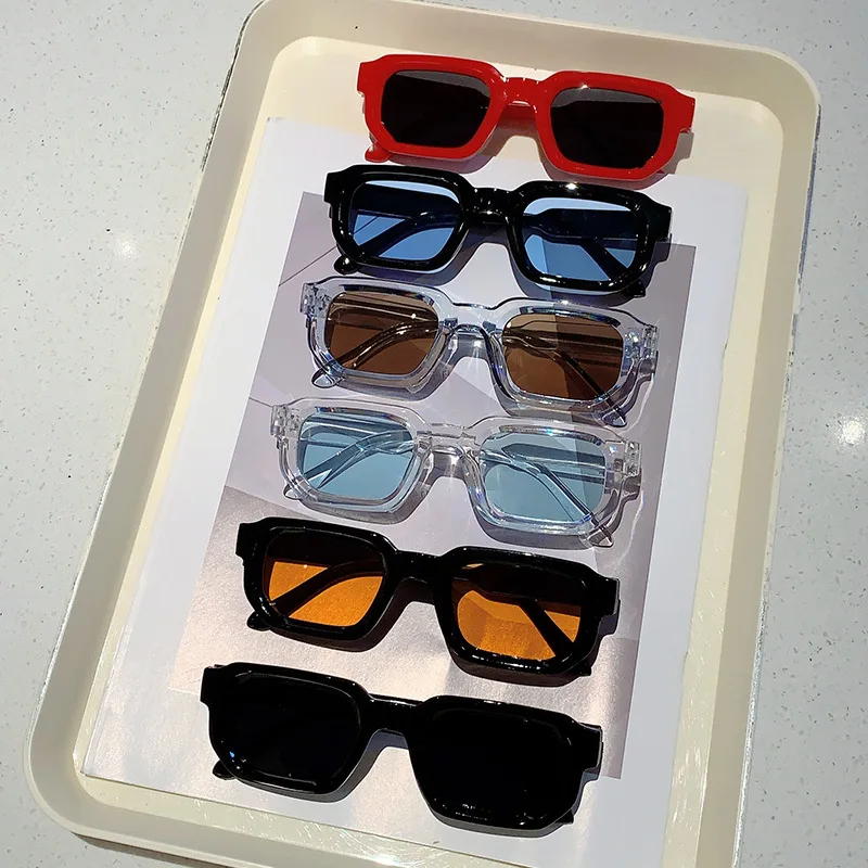 Vintage Rectangle Frame Sungla - Men'S Accessories Glasses avis et prix