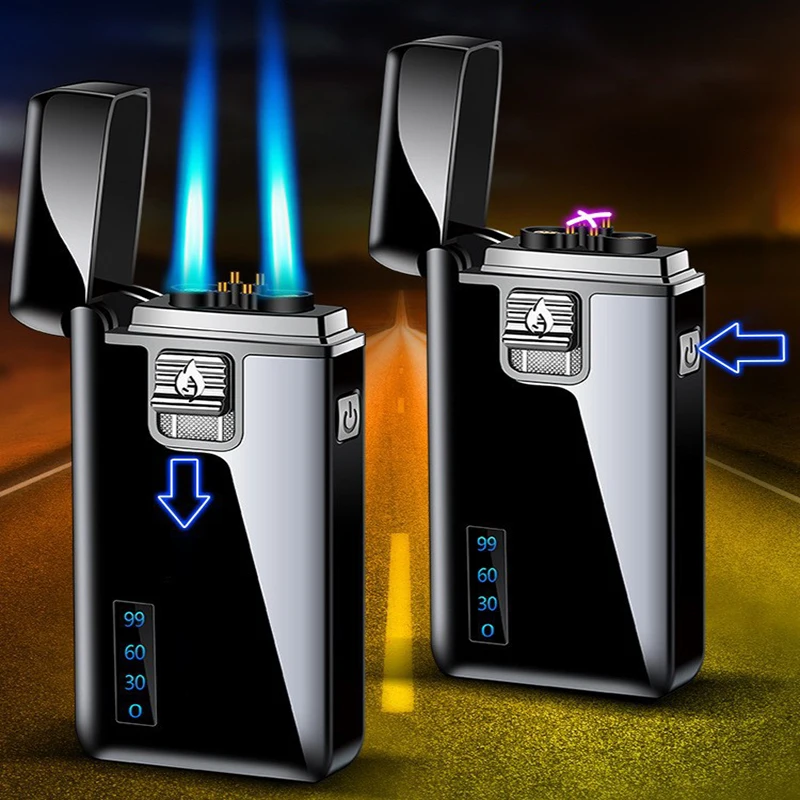 2025 New Men's Flame Gas Elect - Lighter Windproof avis et prix
