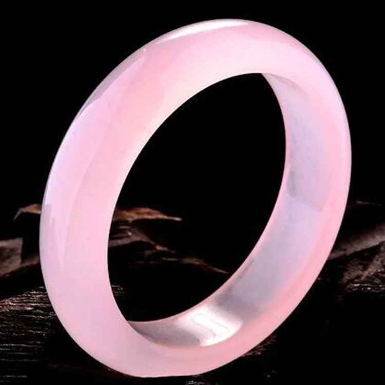 Genuine Natural Pink Jade Bang - Men Accessories For Hand avis et prix