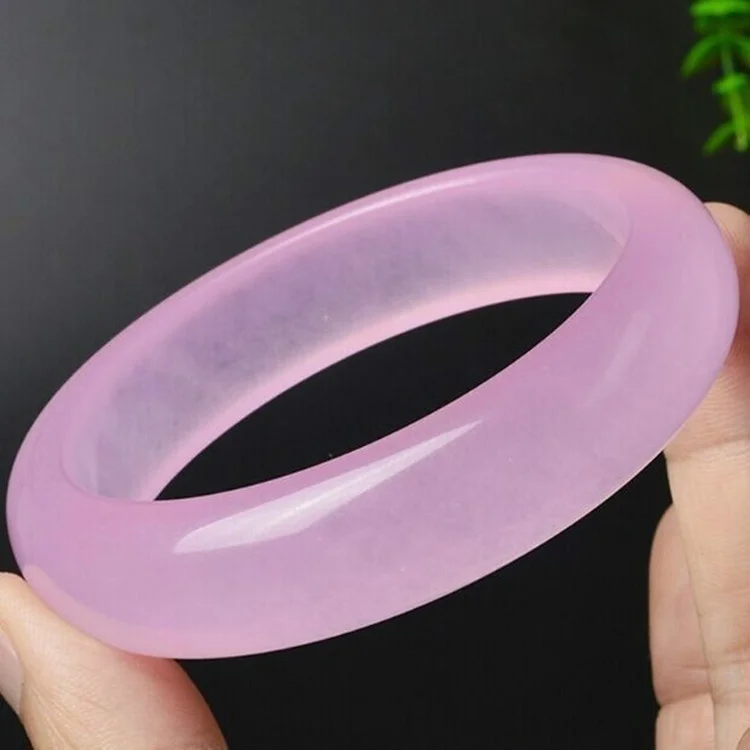 Genuine Natural Pink Jade Bang - Men Accessories For Hand avis et prix