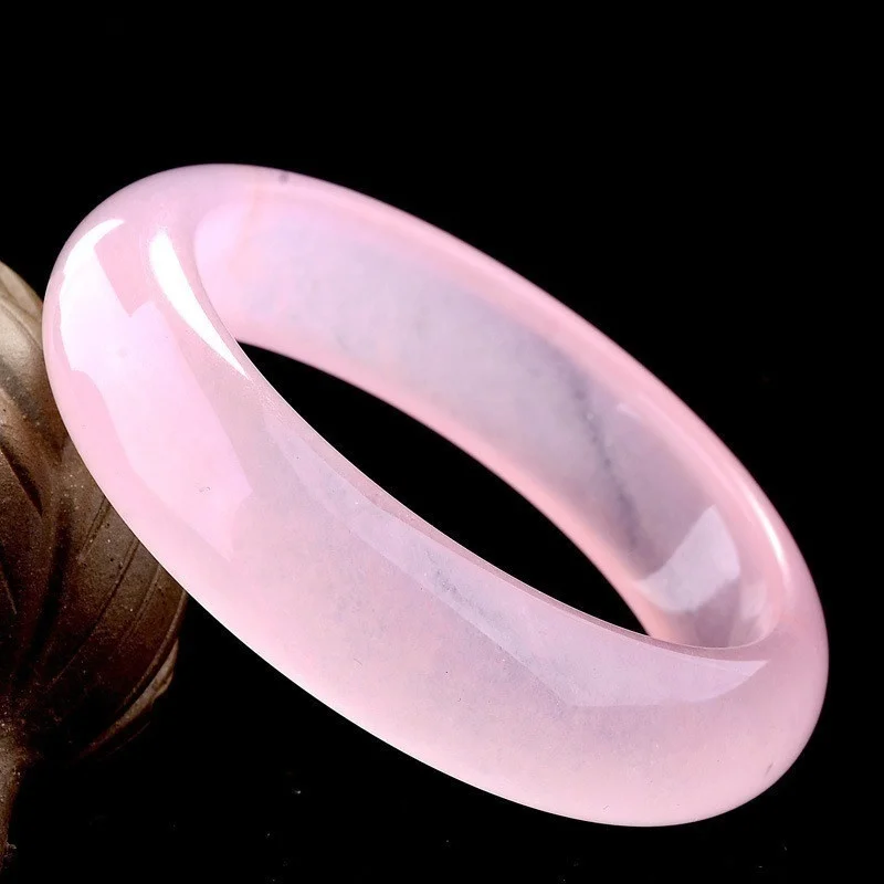 Genuine Natural Pink Jade Bang - Men Accessories For Hand avis et prix