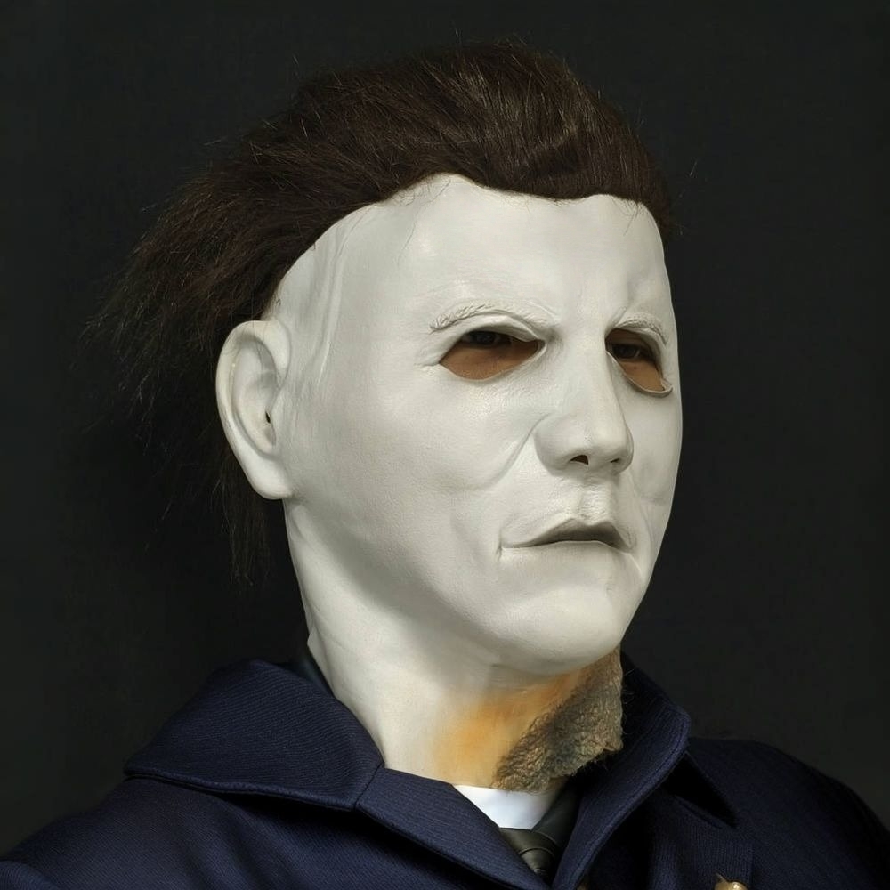 White Face Michael Myers Mask  - Men'S Accessories Myer avis et prix