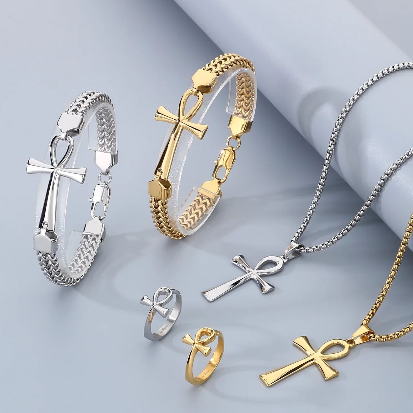 HaoYi Stainless Steel Egypt Cr - Men'S Accessories Jewelry Egypt avis et prix