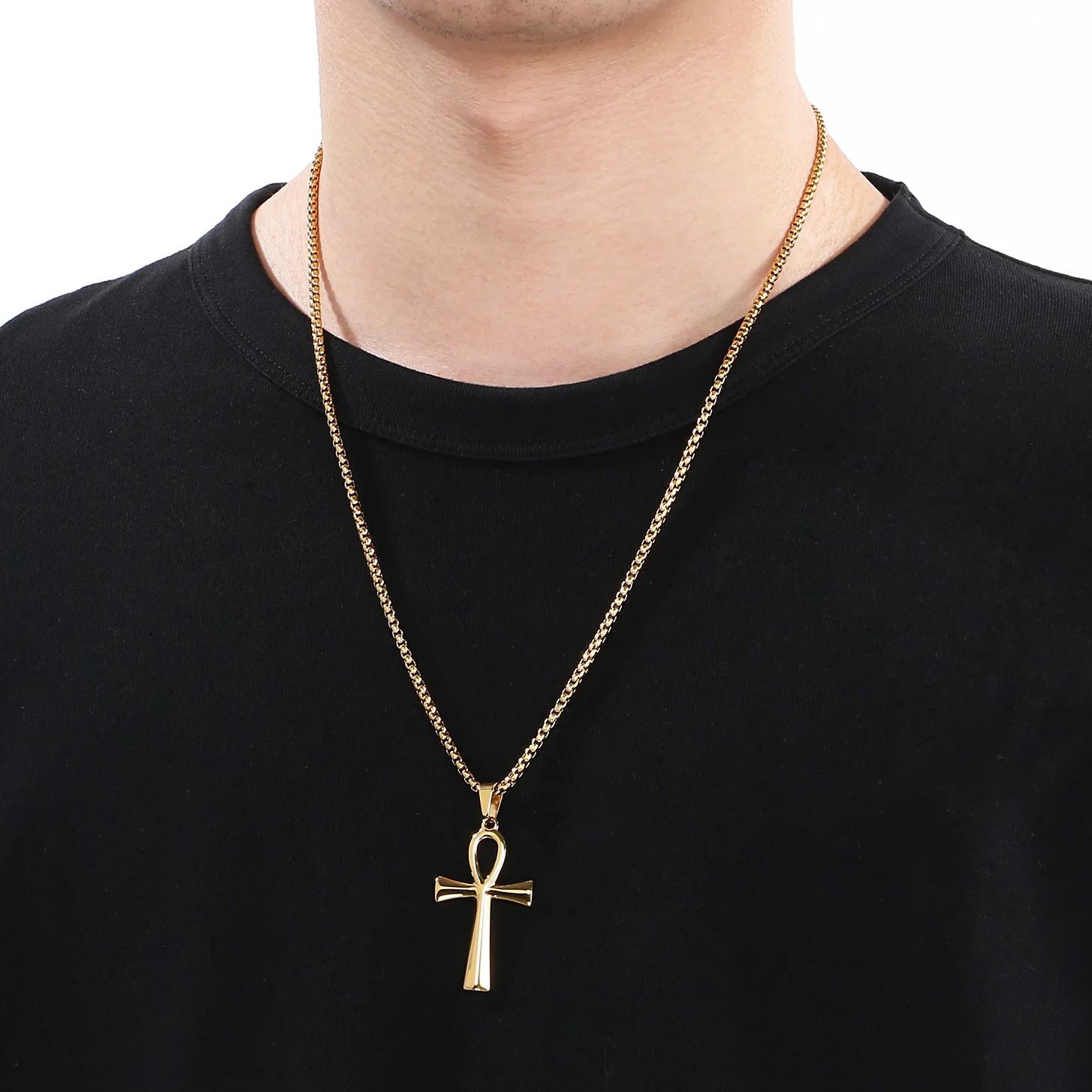 HaoYi Stainless Steel Egypt Cr - Men'S Accessories Jewelry Egypt avis et prix