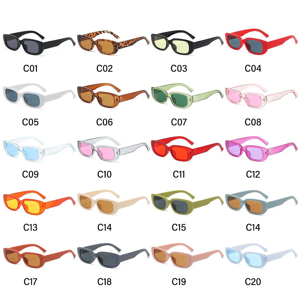 Trendy Narrow Square Frame Y2K - Men'S Accessories Glasses avis et prix
