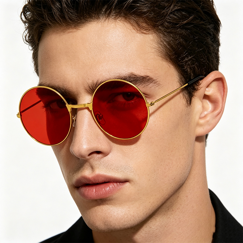 Classic Vintage Round Frame Su - Men'S Accessories Glasses avis et prix