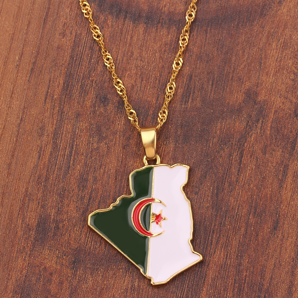Fashion Trend World Map Neckla - Men Accessories Pendant avis et prix