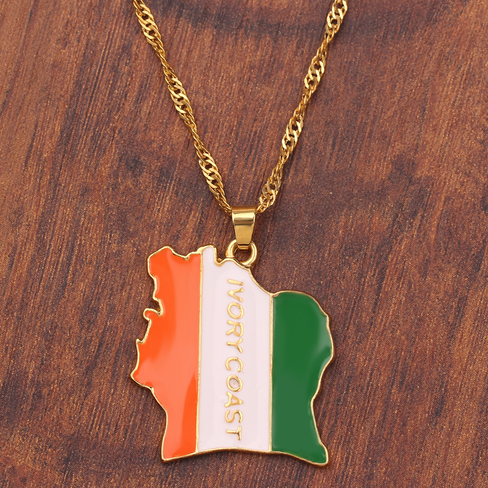 Fashion Trend World Map Neckla - Men Accessories Pendant avis et prix