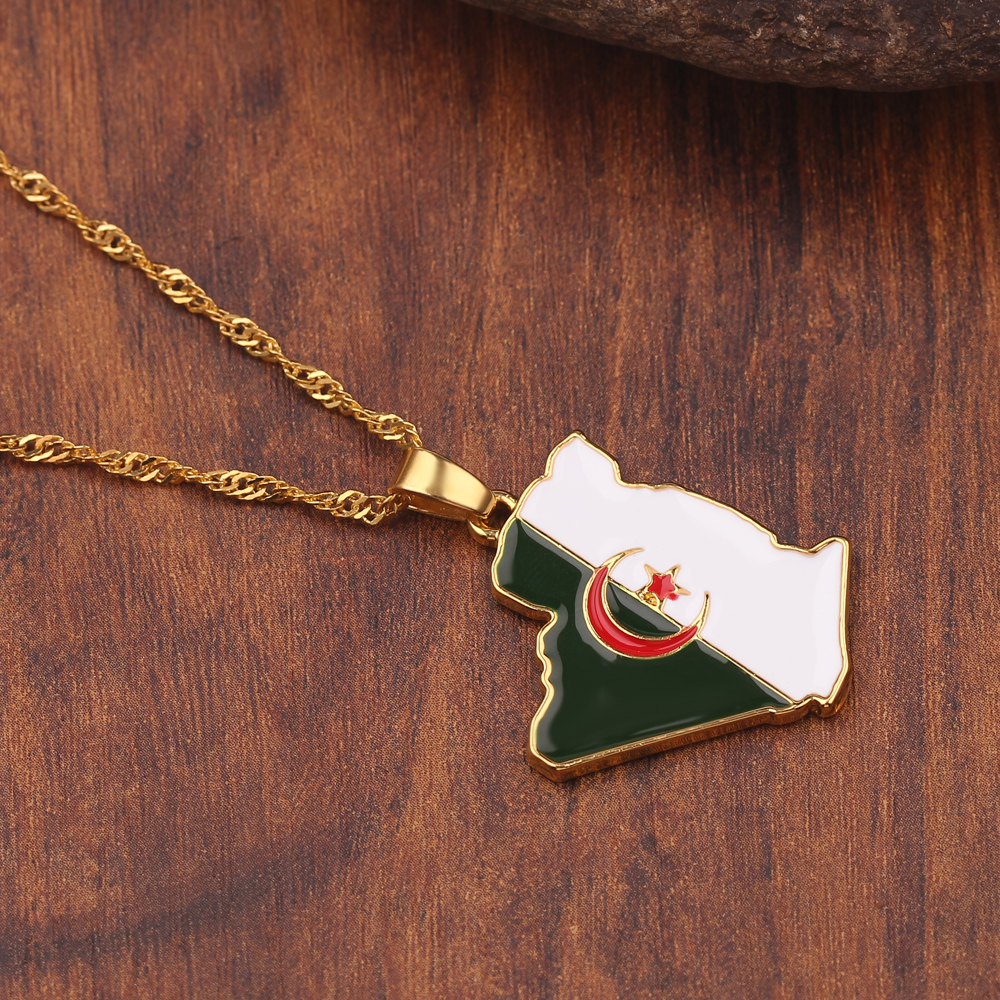 Fashion Trend World Map Neckla - Men Accessories Pendant avis et prix
