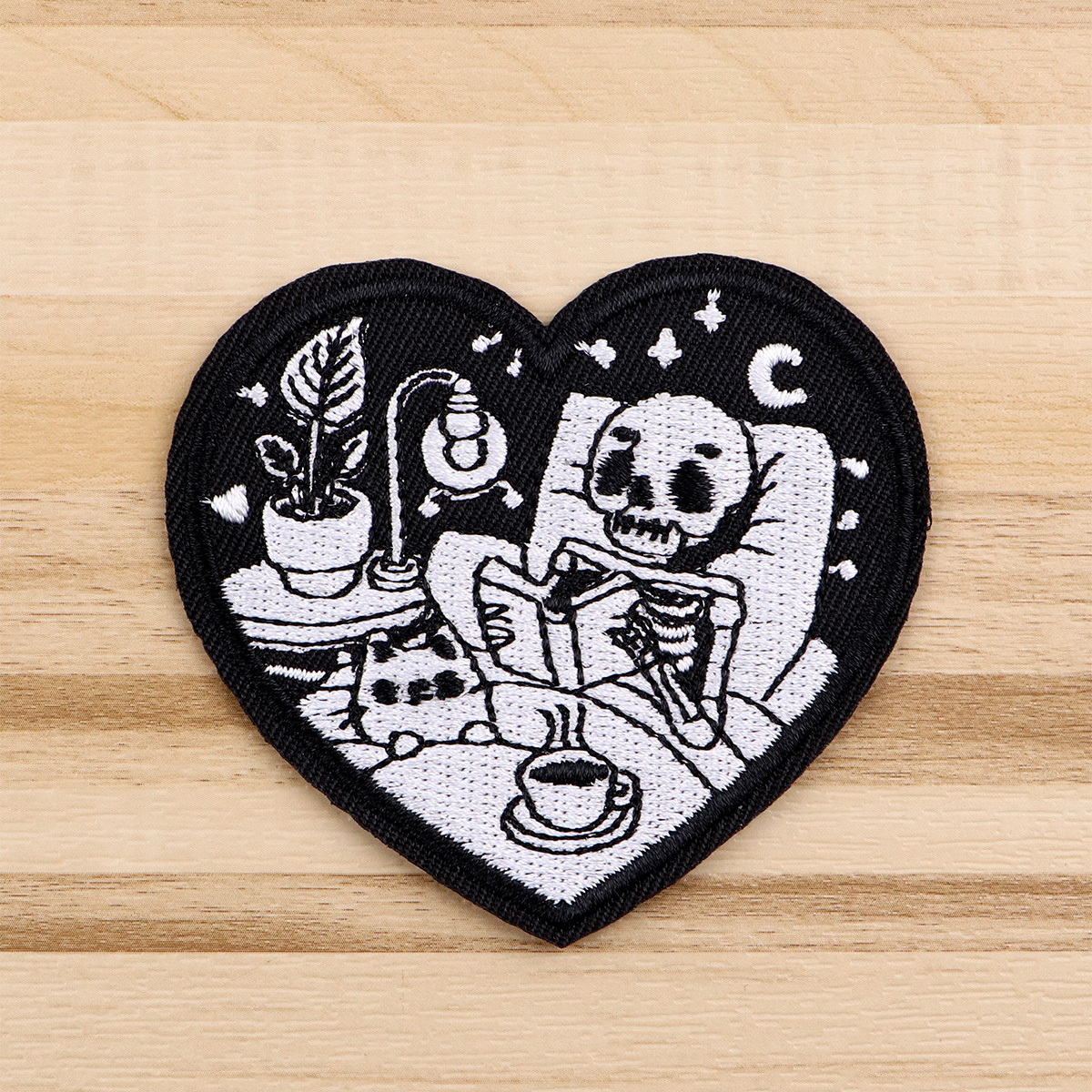 Skull Quotes Embroidery Patch  - Men'S Accessories Quotes avis et prix