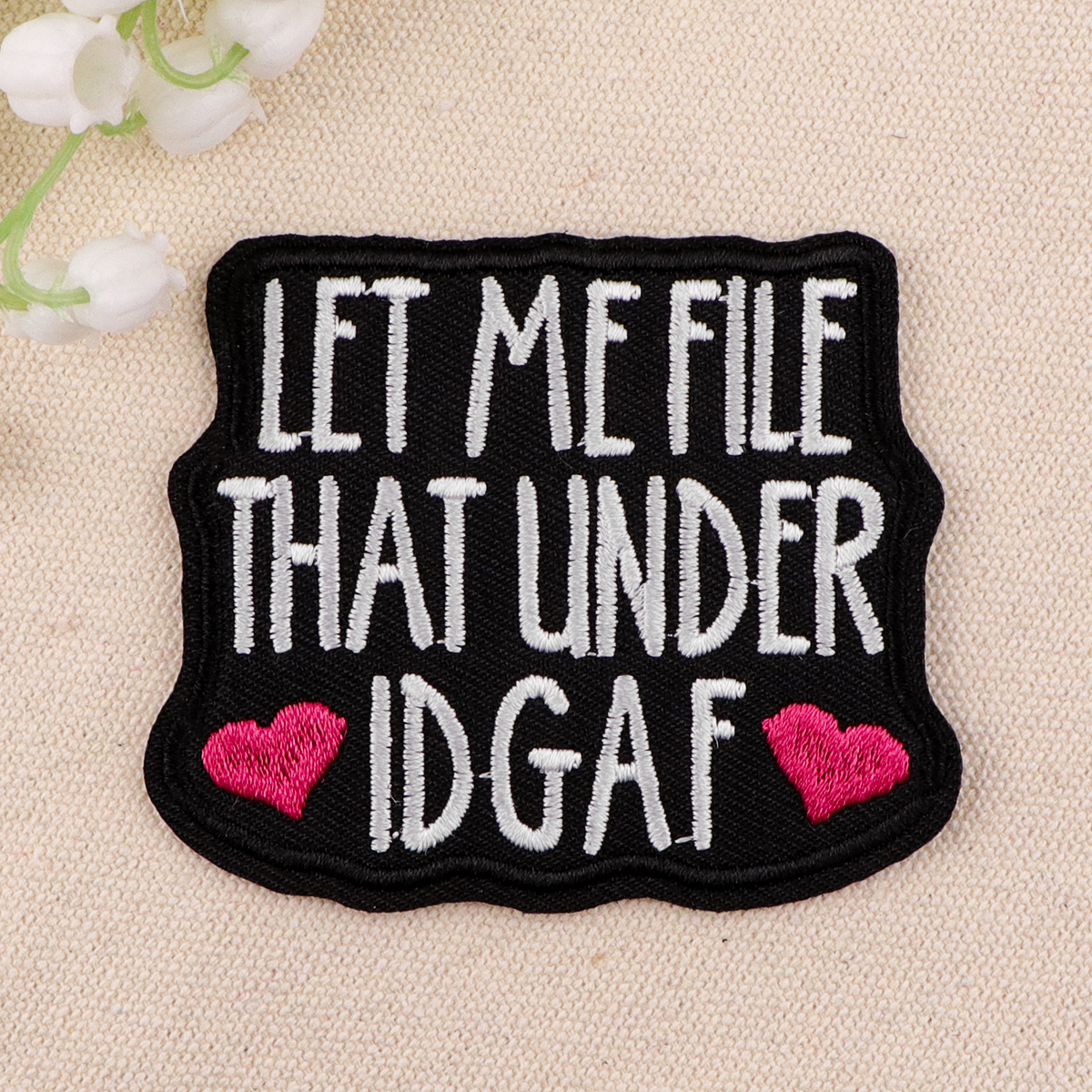 VERY NICE Patches On Clothes A - Men'S Accessories Quotes avis et prix