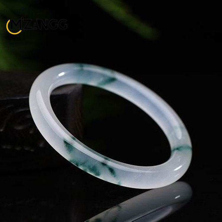 Natural Green Jadeite Bangle J - Men Accessories For Hand avis et prix