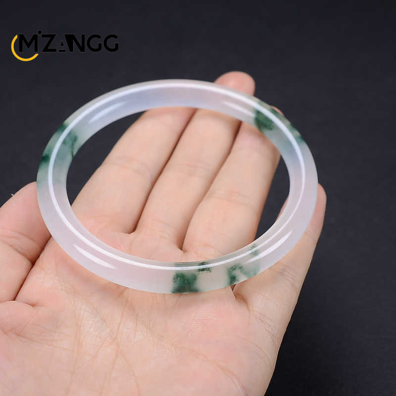 Natural Green Jadeite Bangle J - Men Accessories For Hand avis et prix