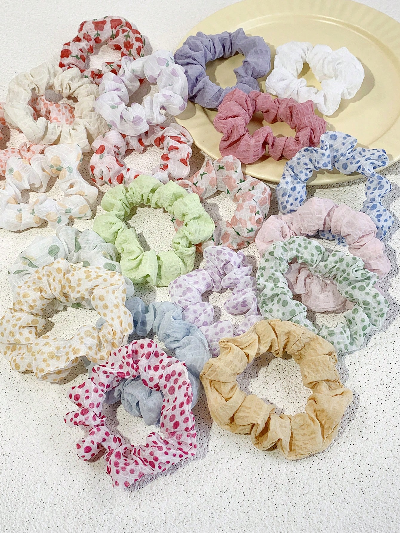 20pcs/Set Colorful Chiffon Hai - Men Accessories For Wedding avis et prix