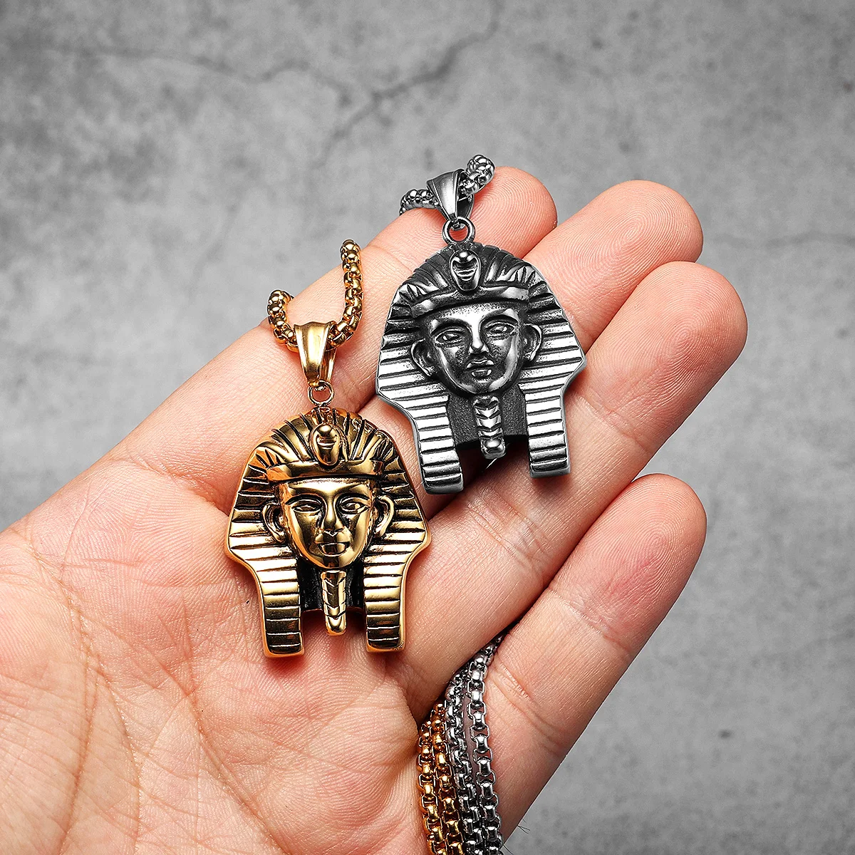 Egypt Pharaoh Sphinx Men Neckl - Men'S Accessories Jewelry Egypt avis et prix