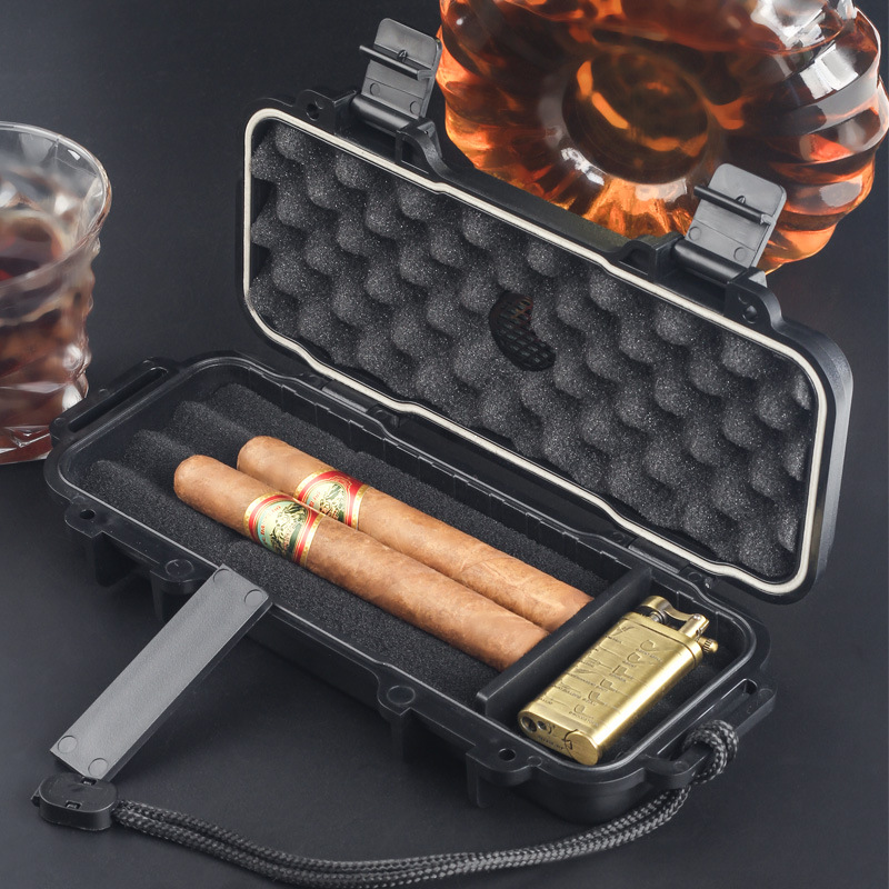Portable Cigar Humidor With Hu - Men Accessories Gift Box avis et prix