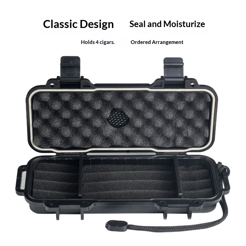 Portable Cigar Humidor With Hu - Men Accessories Gift Box avis et prix