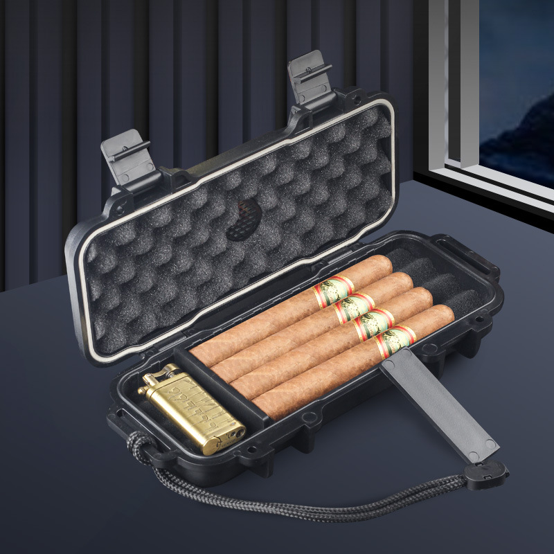 Portable Cigar Humidor With Hu - Men Accessories Gift Box avis et prix