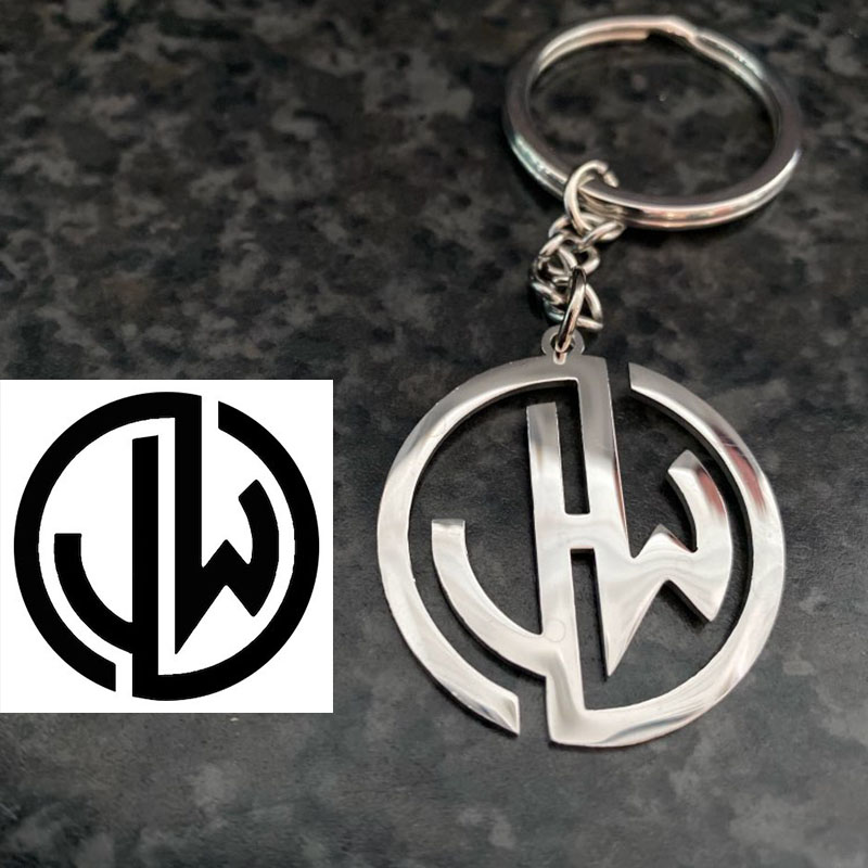Customized Any Logo Keychain F - Men Accessories Name avis et prix