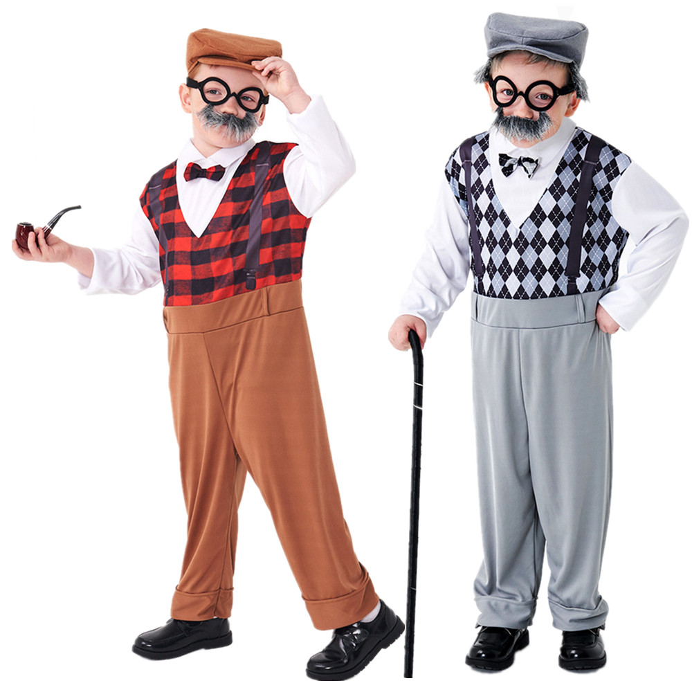 Halloween Cosplay Old Man Cost - Men'S Accessories Glasses avis et prix
