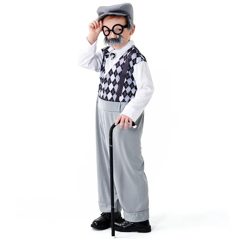 Halloween Cosplay Old Man Cost - Men'S Accessories Glasses avis et prix